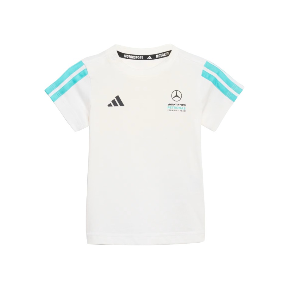 Mercedes AMG Petronas dětský set DNA Shortsleeve white F1 Team 2026