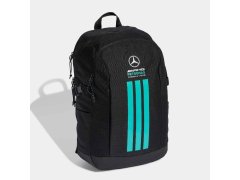 Mercedes AMG Petronas F1 2026 DNA batoh se třemi pruhy černý