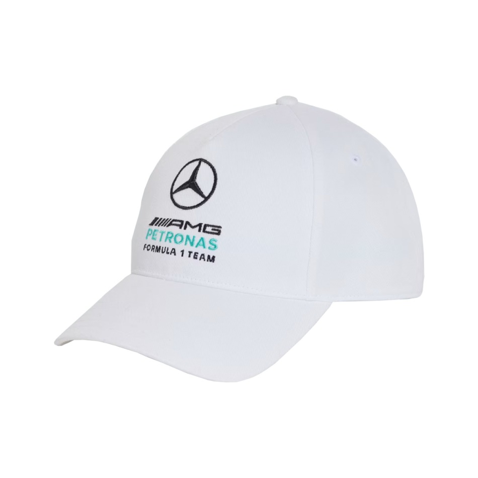 Mercedes AMG Petronas čepice baseballová kšiltovka DNA white F1 Team 2026 - Mercedes kšiltovky, čepice, rukavice AMG
