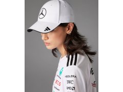 Mercedes AMG Petronas F1 2025 týmová kšiltovka bílá 4