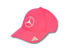 Mercedes AMG Petronas F1 2025 týmová kšiltovka růžová