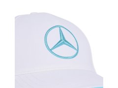 Mercedes AMG Petronas F1 2026 týmová kšiltovka George Russell #63 - bílá 2