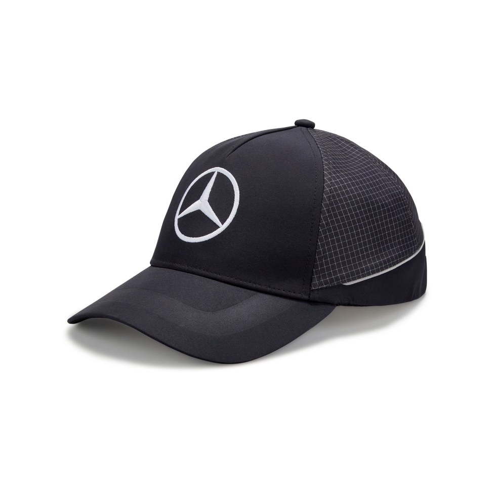 Mercedes AMG Petronas F1 týmová kšiltovka černá - Mercedes Kšiltovky