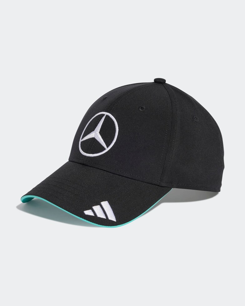 Mercedes AMG Petronas F1 2025 týmová kšiltovka černá - Mercedes Kšiltovky