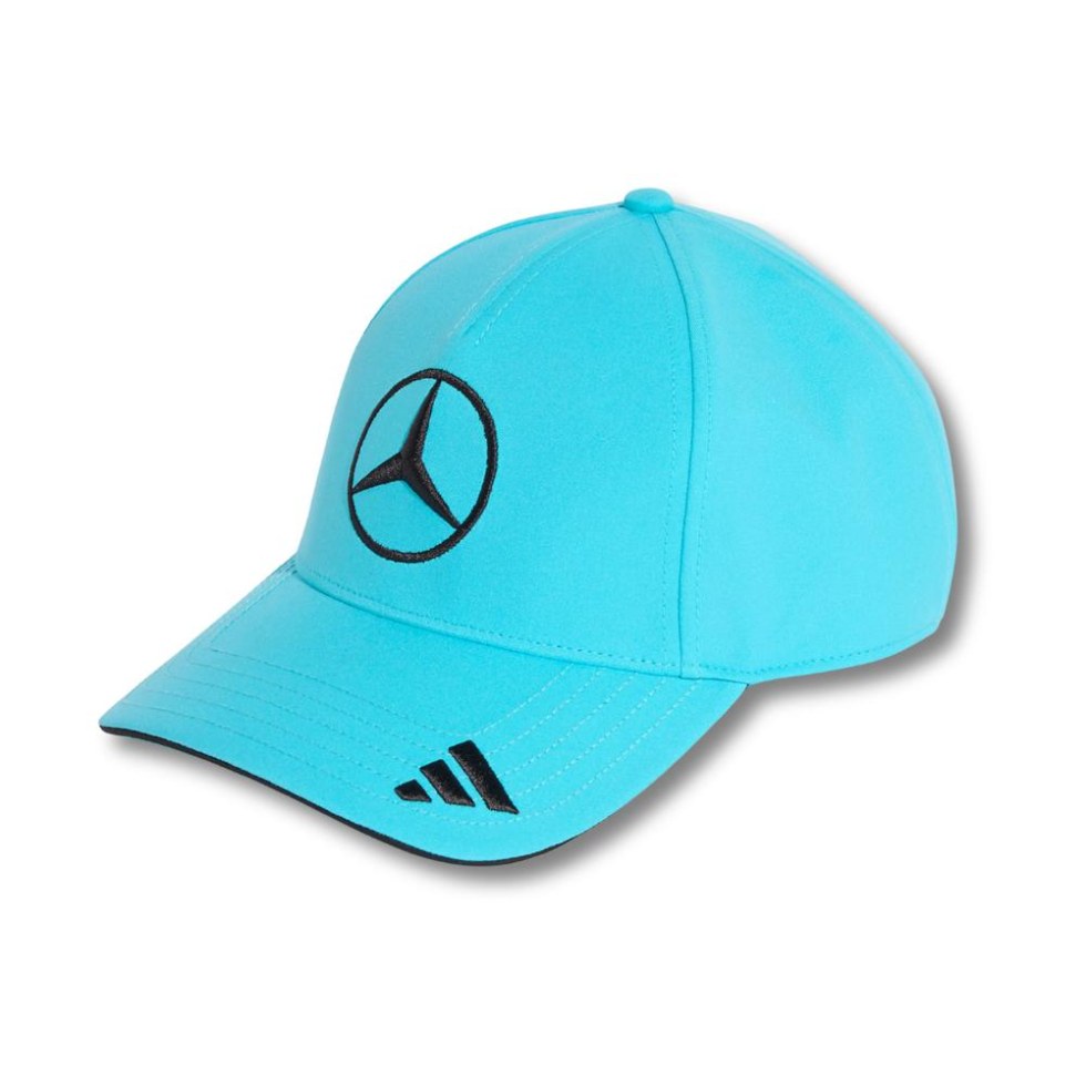 Mercedes AMG Petronas F1 2026 kšiltovka George Russell #63 modrá - Mercedes Kšiltovky