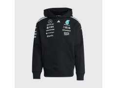 Mercedes AMG Petronas pánská mikina s&nbsp;kapucí official Teamline Replica F1 Team 2025