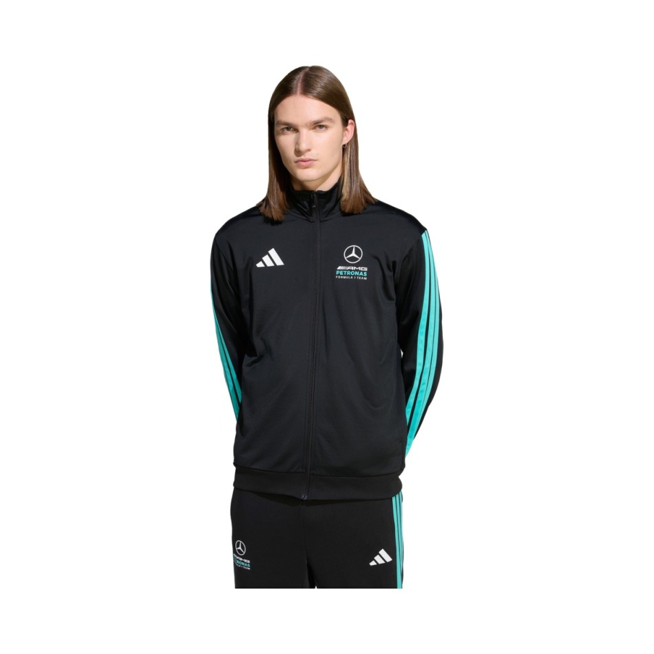 Mercedes AMG Petronas pánská mikina DNA black F1 Team 2026 - Mercedes mikiny, bundy AMG