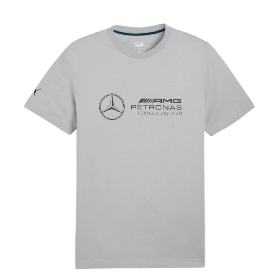 Mercedes AMG Petronas F1 ESS pánské tričko šedé - Mercedes Trička a tílka