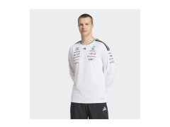 Mercedes AMG Petronas pánské tričko s&nbsp;dlouhým rukávem white official Teamline Replica F1 Team 2026 7579897