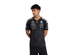 Mercedes AMG Petronas F1 2026 pánské týmové tričko - černé 4