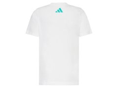 Mercedes AMG Petronas F1 2026 pánské tričko DNA s velkým logem bílé 2