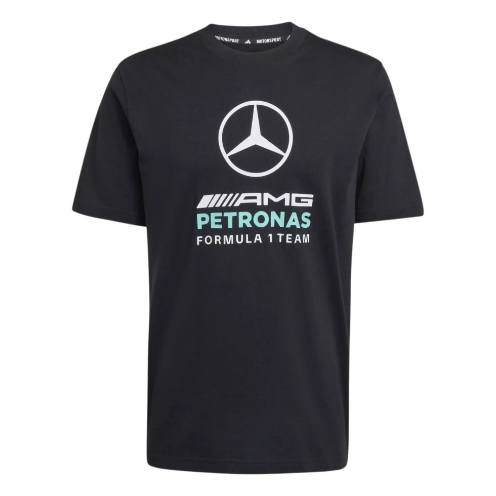 Mercedes AMG Petronas F1 2026 pánské tričko DNA Graphic černé - Mercedes Trička