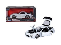 Model Rychle a Zběsile Mazda RX-7 White 1:24