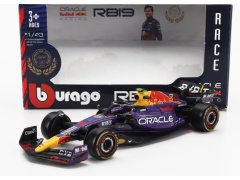 Modely aut a motorek model 1/43 Red Bull F1 RB19 BBurago Sergio Perez #11 2023 SE Las Vegas GP