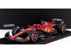 Modely aut a&nbsp;motorek model 1/18 LookSmart Scuderia Ferrari SF-24 Ch. Leclerc Monza GP 2024