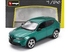 Model Alfa Romeo Tonale 1:24 Bburago zelené