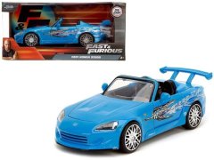 Model Rychle a&nbsp;Zběsile Honda S2000 modrá 1:24