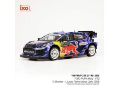 Model IXO Ford Puma WRC Rally Monte Carlo 2025 G. Munster 1:18