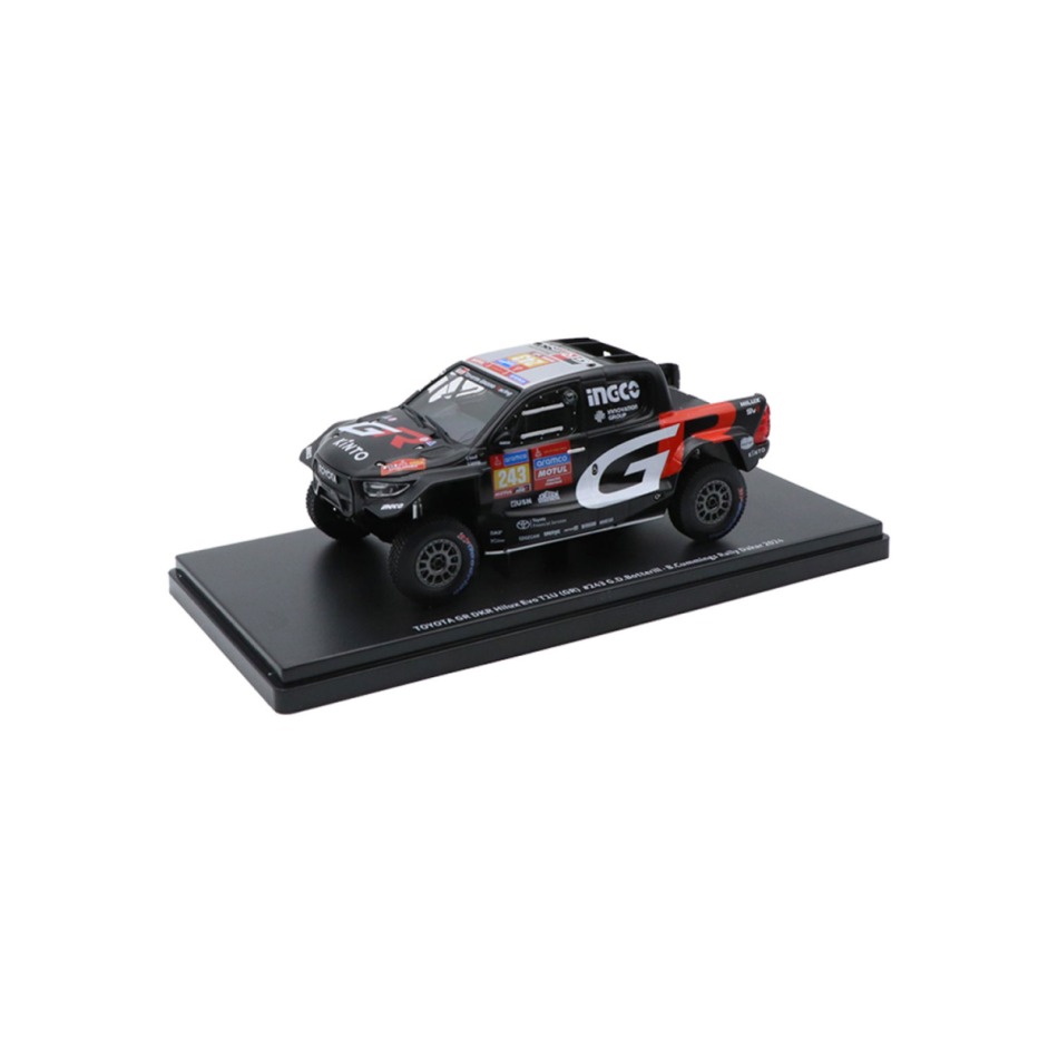 Toyota Gazoo Racing model 1/43 DAKAR Hilux T1U #243 - Modely aut a&nbsp;motorek