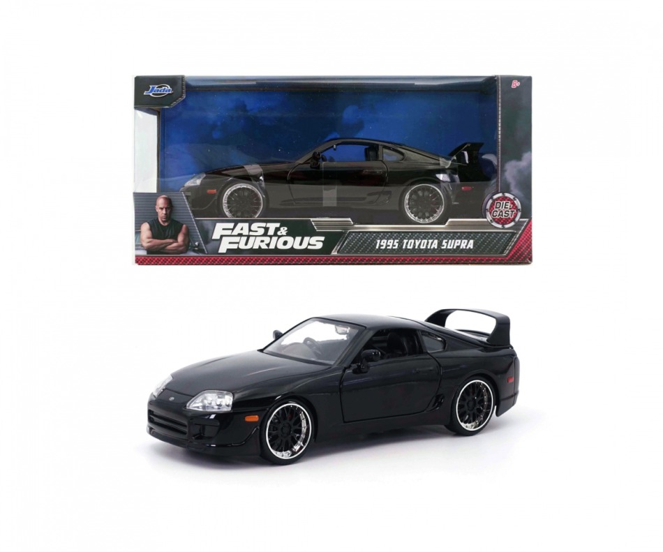 Modely aut a&nbsp;motorek model 1/24 Fast & Furious Toyota Supra black - Modely aut a&nbsp;motorek