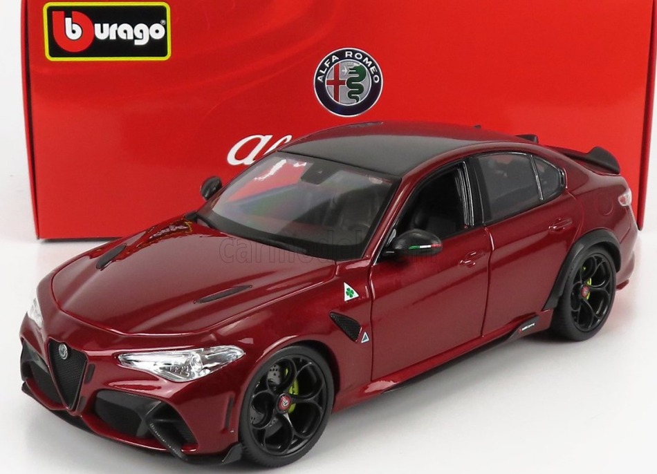 Modely aut a motorek model 1/18 Alfa Romeo Giulia GTA red