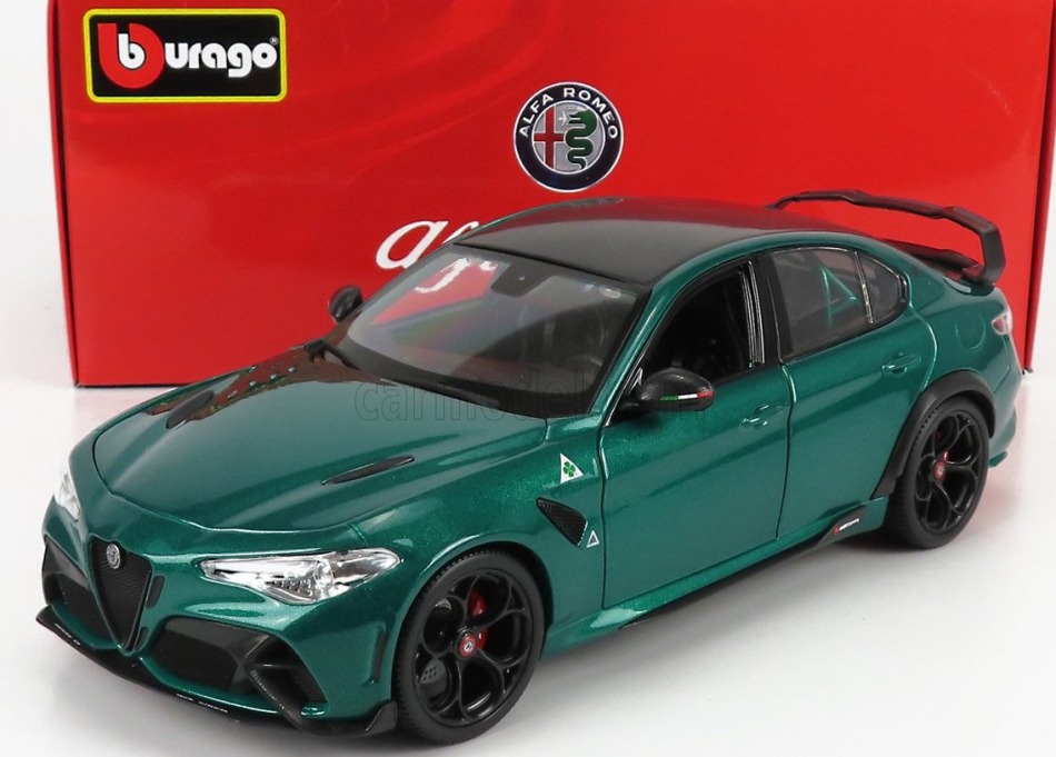 Modely aut a motorek model 1/18 Alfa Romeo Giulia GTAm green