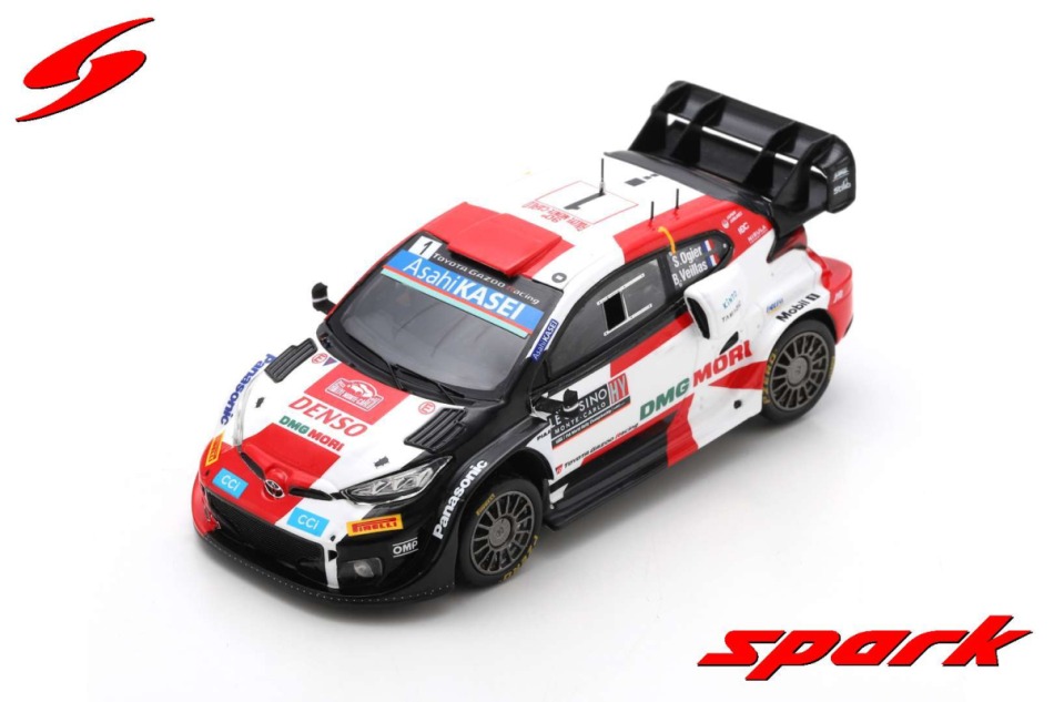 Modely aut a&nbsp;motorek model 1/43 Toyota Yaris WRC Rally Monte Carlo 2022 S. Ogier - Modely aut a&nbsp;motorek