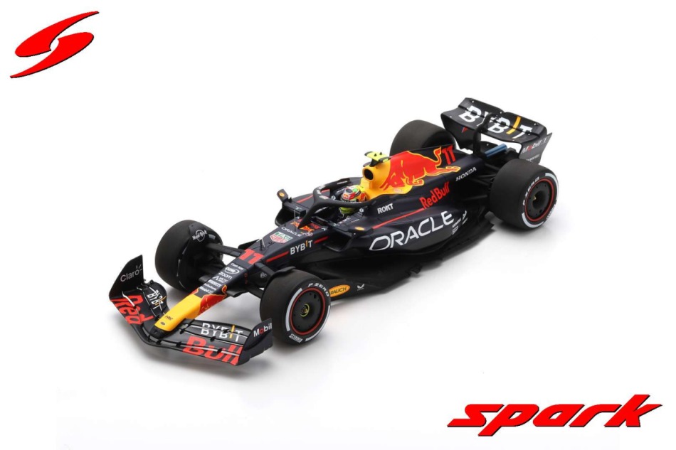 Modely aut a motorek model 1/18 Oracle Red Bull Racing RB19 Sergio Perez 1:18 Saudi Arabian GP 2023