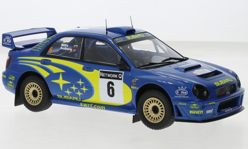 Modely aut a motorek model 1/24 Subaru Impreza S7 N.5 2001 Rally GB P. Solberg