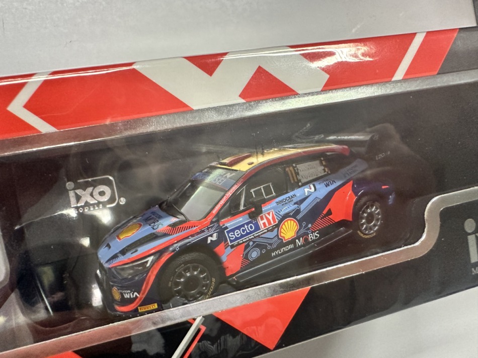 Modely aut a&nbsp;motorek model 1/43 Hyundai I20 N WRC Rally Finland 2022 T. Neuville - Modely aut a&nbsp;motorek