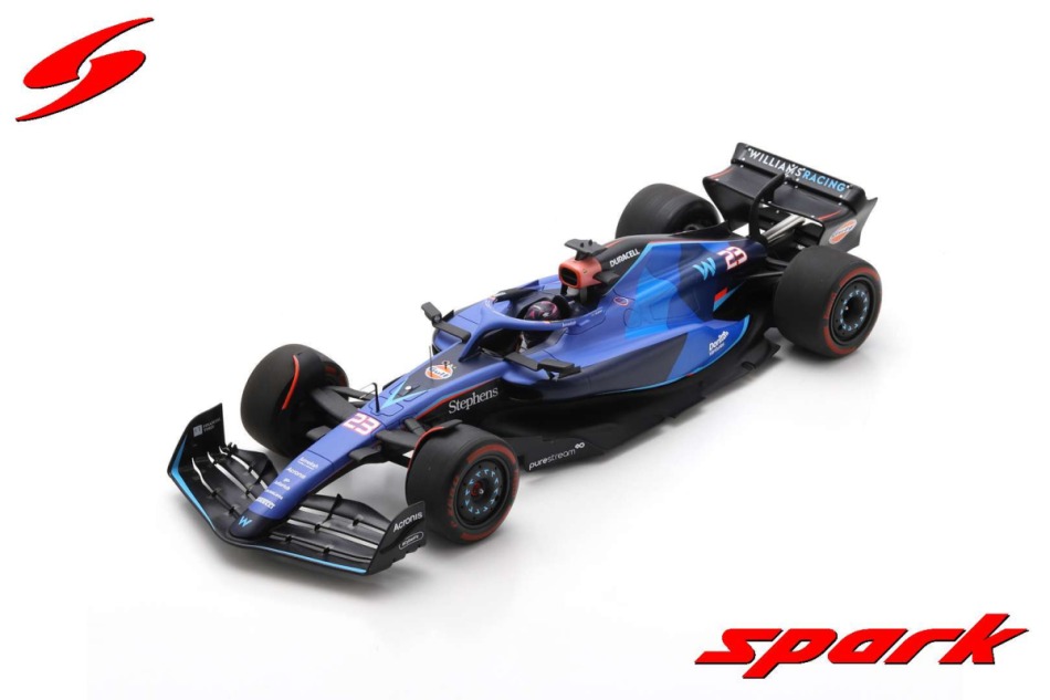 Modely aut a&nbsp;motorek model 1/18 Spark Williams F1 Alex Albon FW45 Bahrain GP 2023 - Modely aut a&nbsp;motorek