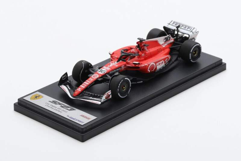 Modely aut a&nbsp;motorek model 1/43 LookSmart Scuderia Ferrari SF23 Leclerc Las Vegas GP 2023 - Modely aut a&nbsp;motorek