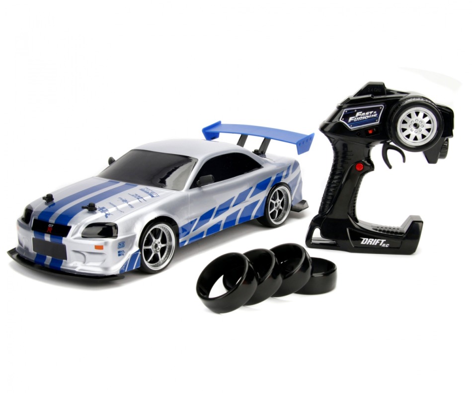Modely aut a motorek model 1/10 Fast & Furious NISSAN Skyline remote control
