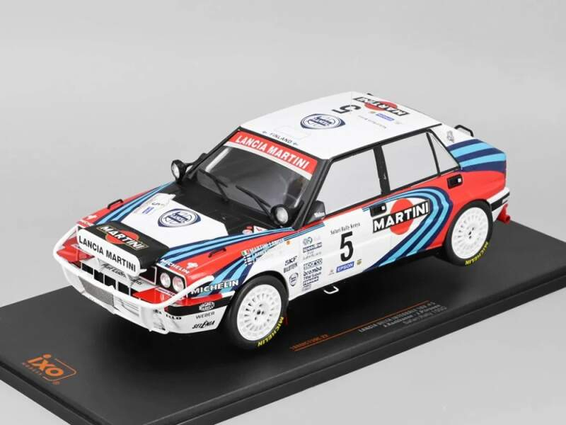 Modely aut a motorek model 1/18 Lancia Delta Integrale Rally Kankkunen-Piironen Safari Rally 1990