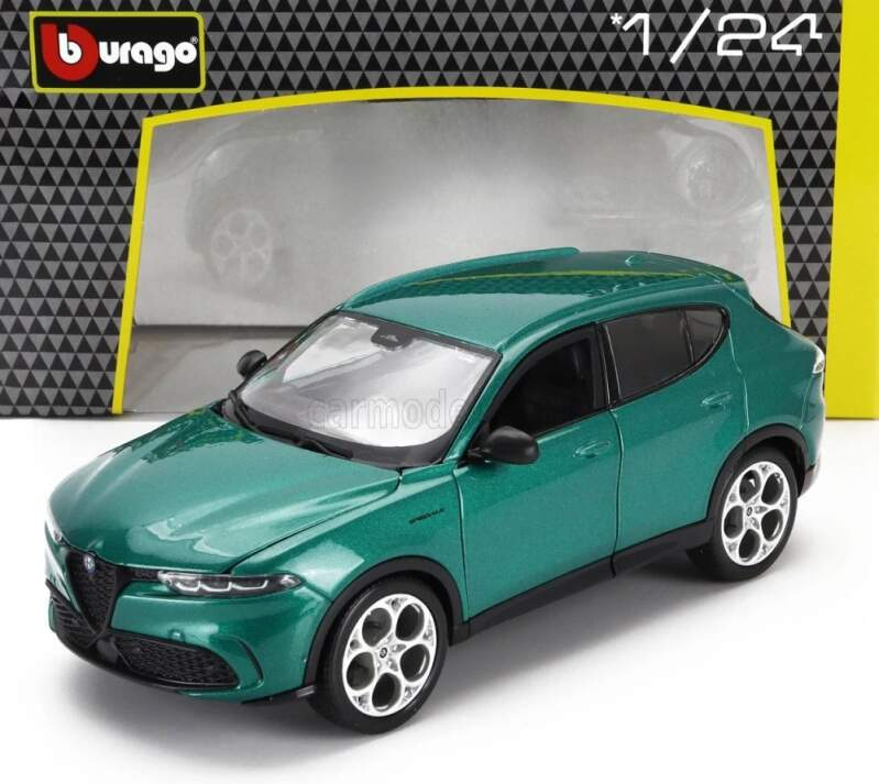 Model Alfa Romeo Tonale 1:24 Bburago zelené - Modely aut a&nbsp;motorek