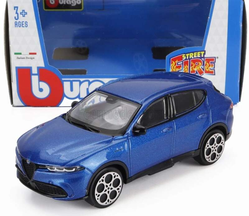 Model Alfa Romeo Tonale 1:43 Bburago modré - Modely aut a&nbsp;motorek