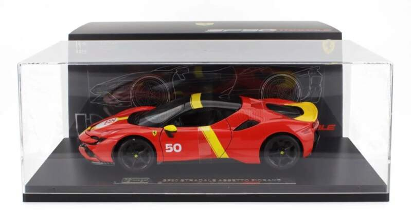Model Ferrari SF90 Stradale Le Mans - edice deluxe 1:18 - Modely aut a&nbsp;motorek