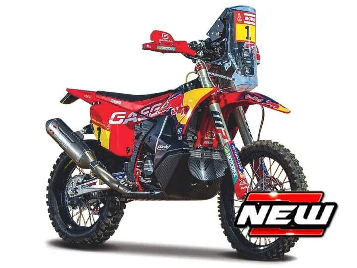 Modely aut a motorek model 1/18 GASGAS RX450F #1 Dakar Rallye 2023