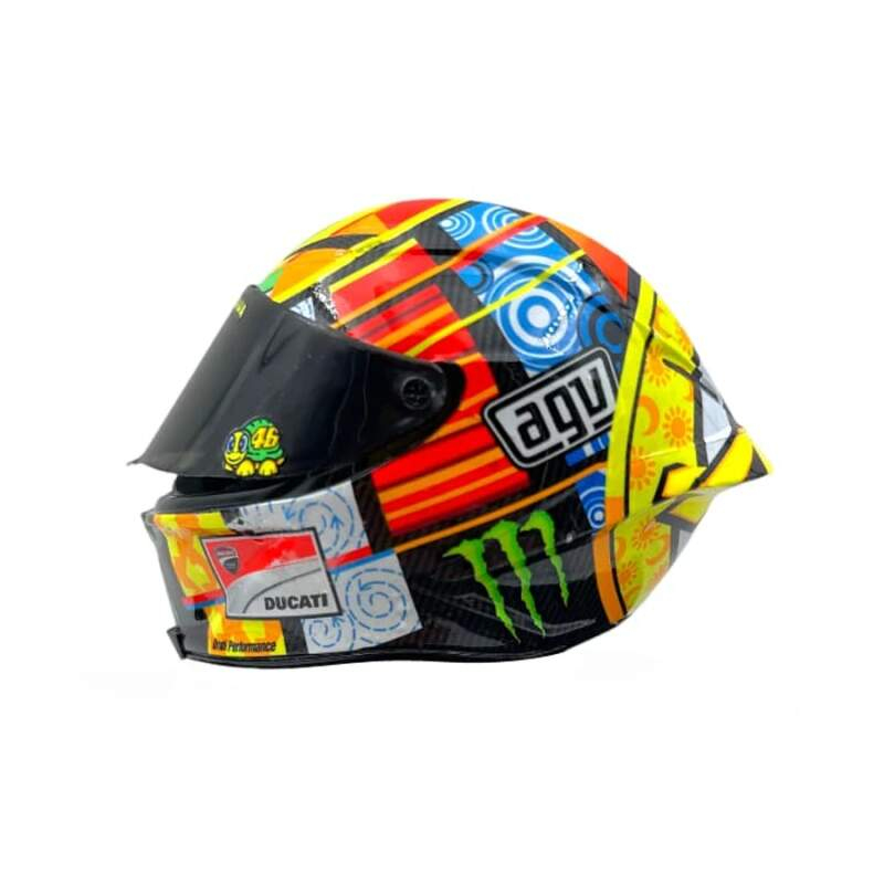Modely aut a&nbsp;motorek model přilby 1:5 MotoGP Valentino Rossi Ducati 2012 - Modely aut a&nbsp;motorek
