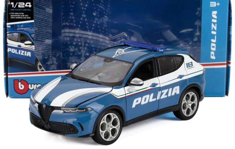 Modely aut a&nbsp;motorek model 1/24 Alfa Romeo Tonale Polizia
