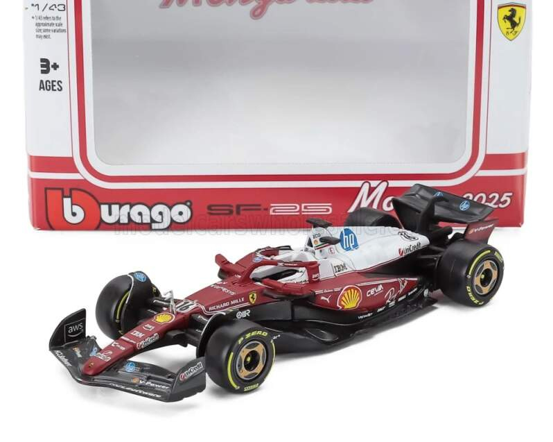 Modely aut a motorek model 1/43 Scuderia Ferrari SF-25 Charles Leclerc #16  Monza 2025