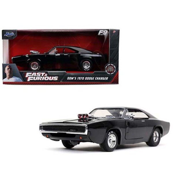 Model Rychle a&nbsp;Zběsile 1970 Dodge Charger RT F&F F9 1:24 - Modely aut a&nbsp;motorek