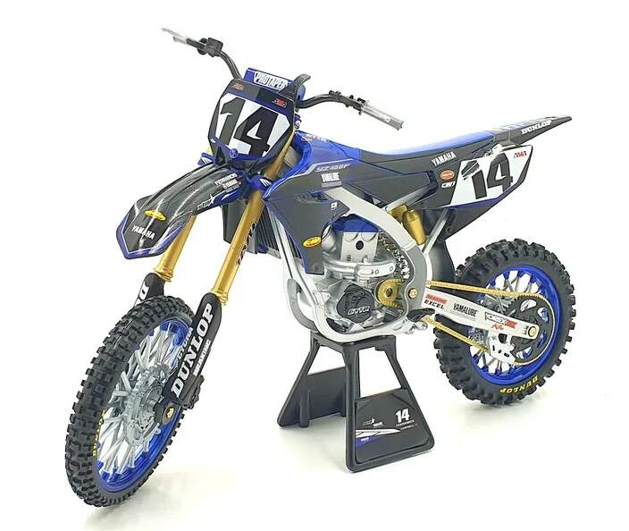 Modely aut a&nbsp;motorek model 1/6 YAMAHA YZ 450 F N.14 DYLAN FERRANDIS