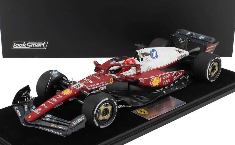 Model LookSmart Scuderia Ferrari SF-25 Ch. Leclerc Monza GP 2025 1:18 - Modely aut a&nbsp;motorek