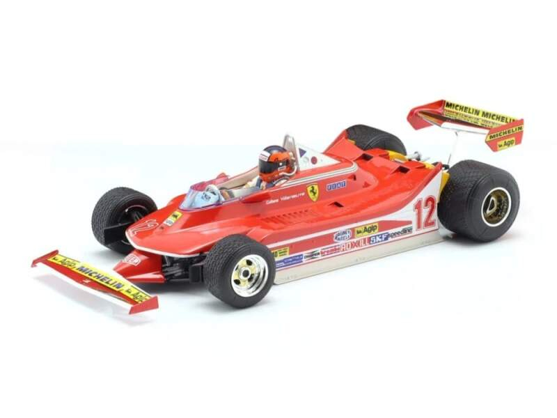 Modely aut a&nbsp;motorek model 1/18 312T4 1979 USA GP G. Villeneuve