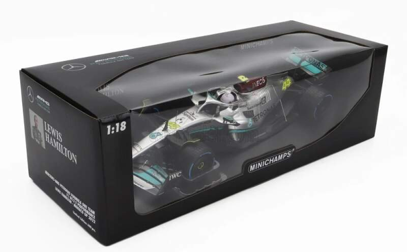 Model Minichamps Mercedes AMG F1 W13 Lewis Hamilton 1:18 Monaco GP 2022 - Modely aut a&nbsp;motorek