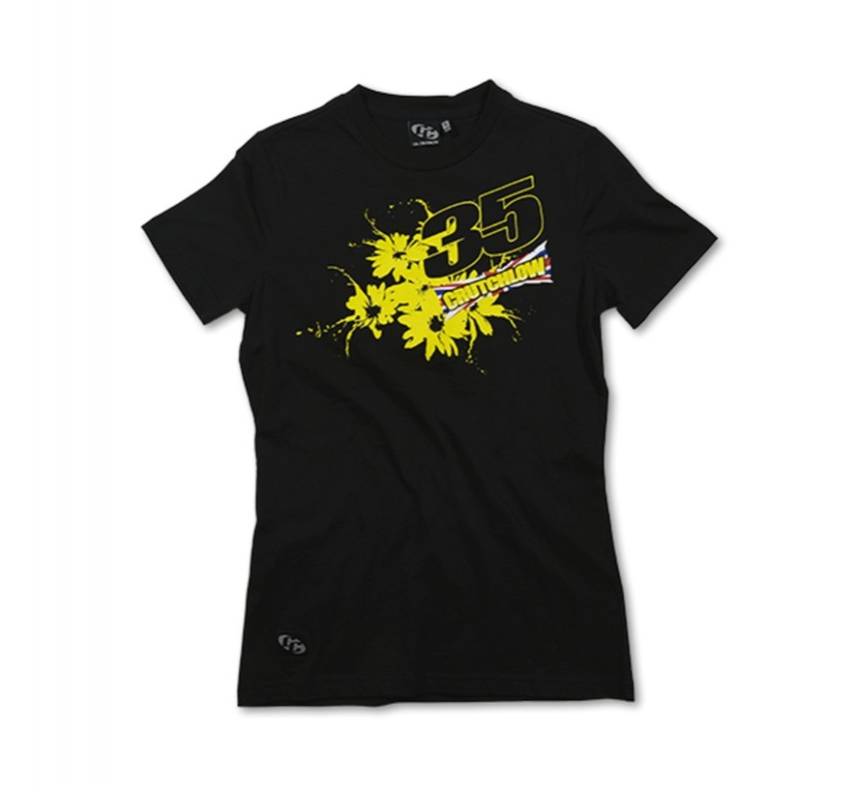 Cal Crutchlow dámské tričko black 35 - XL - Moto GP Cal Crutchlow Dámské oblečení