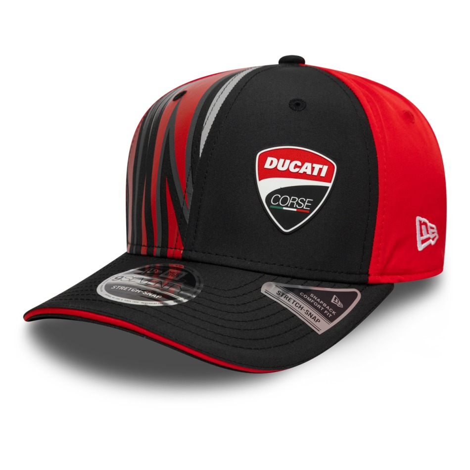 Ducati čepice baseballová kšiltovka 970 Stretch snap print - Moto GP Ducati Corse Kšiltovky, čepice, rukavice Ducati