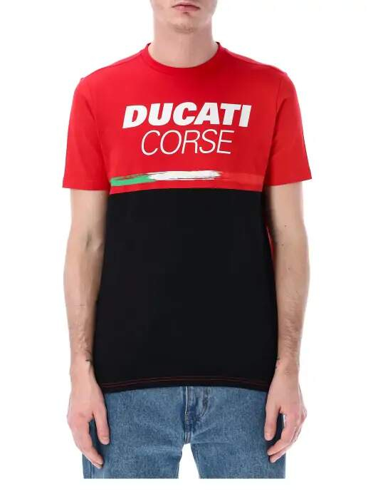 Ducati Corse pánské tričko tricolor 2026