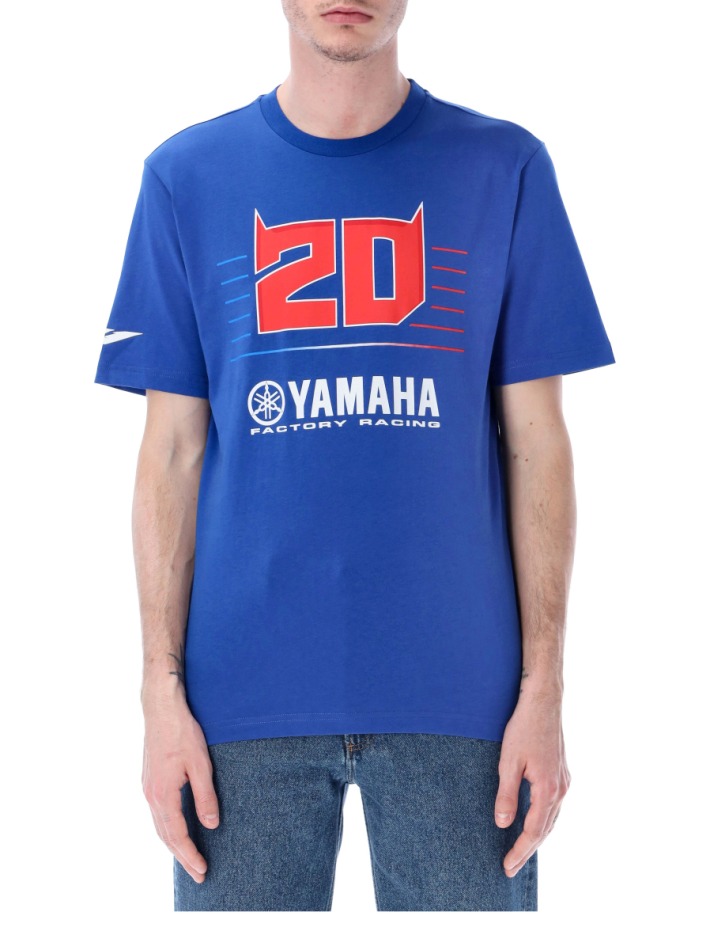 Fabio Quartararo pánské tričko MotoGP Logo, Blue, 2026